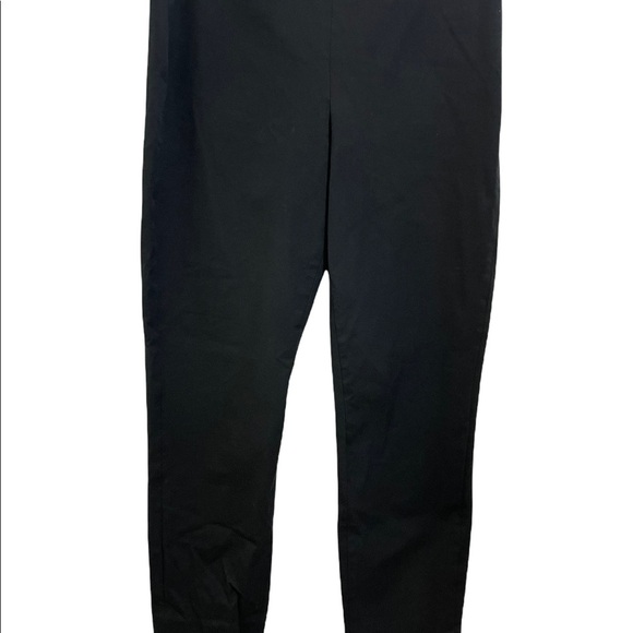 Everlane Womens curve side zip stretch black pants size 4. - Picture 3 of 9